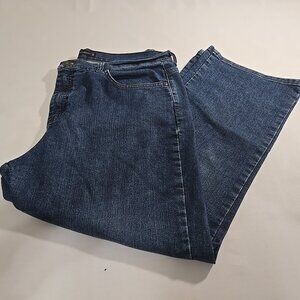 Lee Relaxed Fit Straight Leg Size 16 Petite Women's Jeans Gently Used